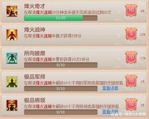 神武烽火连城怎么玩