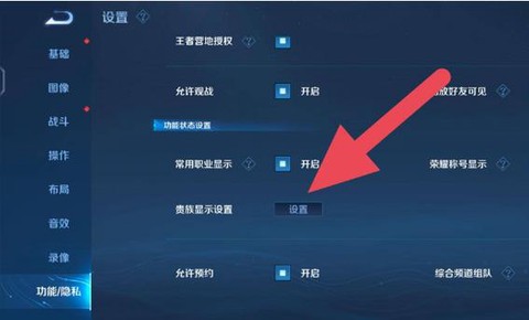 王者荣耀如何隐藏贵族[图1]